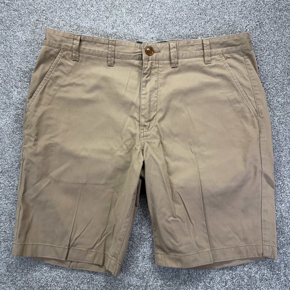 Barbour Shorts Mens 38 Beige Chino Regular Fit 10" Inseam Casual